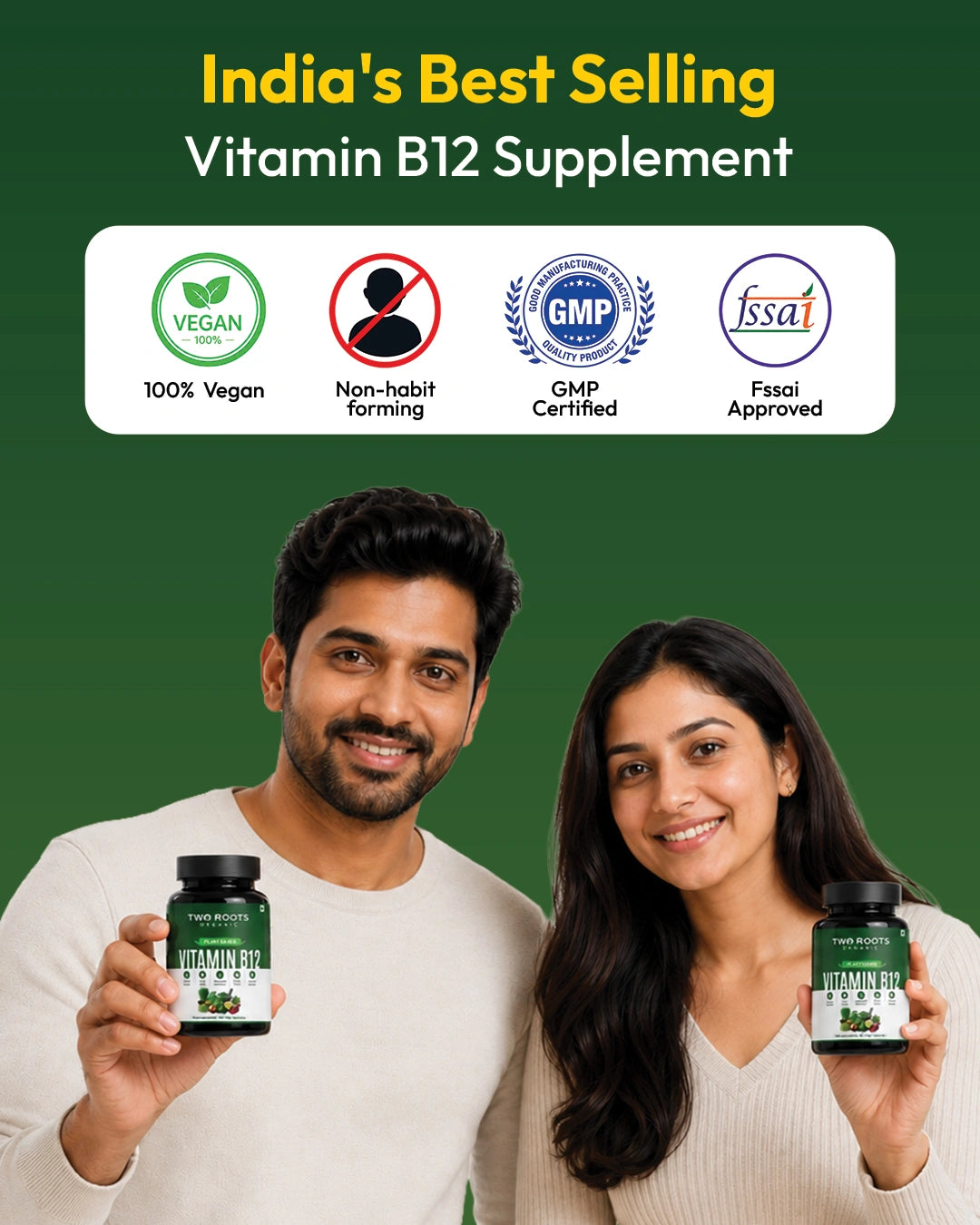 Plant Based Vitamin B12 Capsules