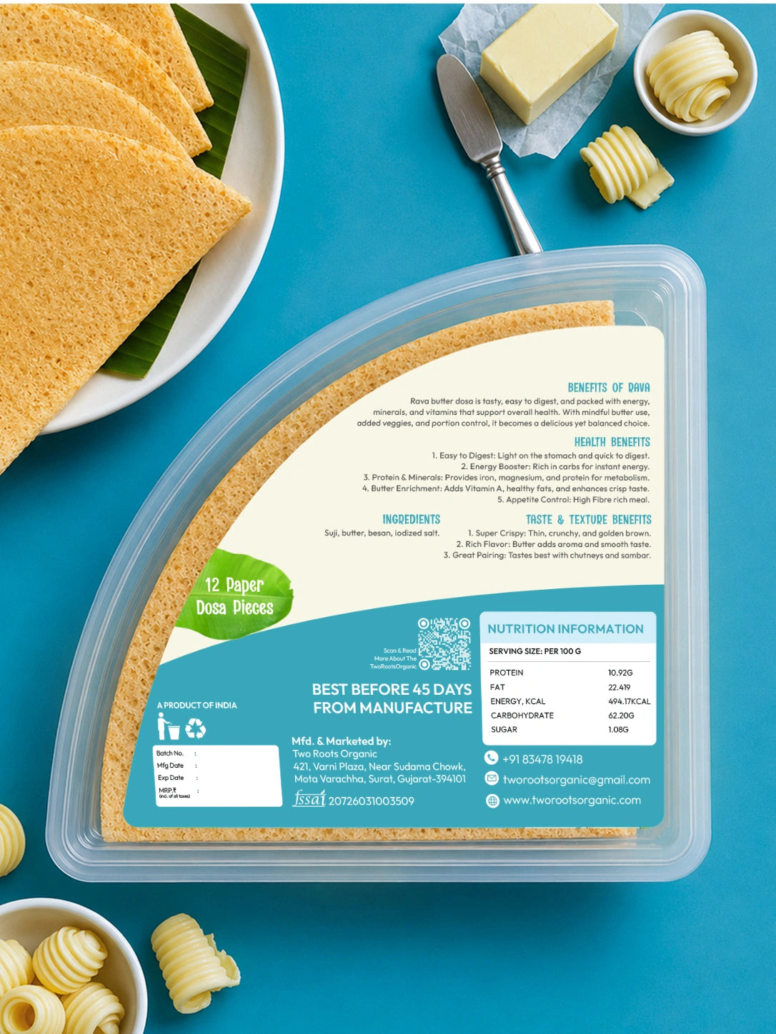 Butter Dhosa Paper