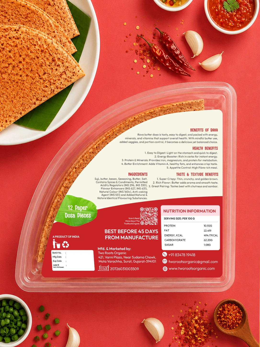Schezwan Dosa Paper