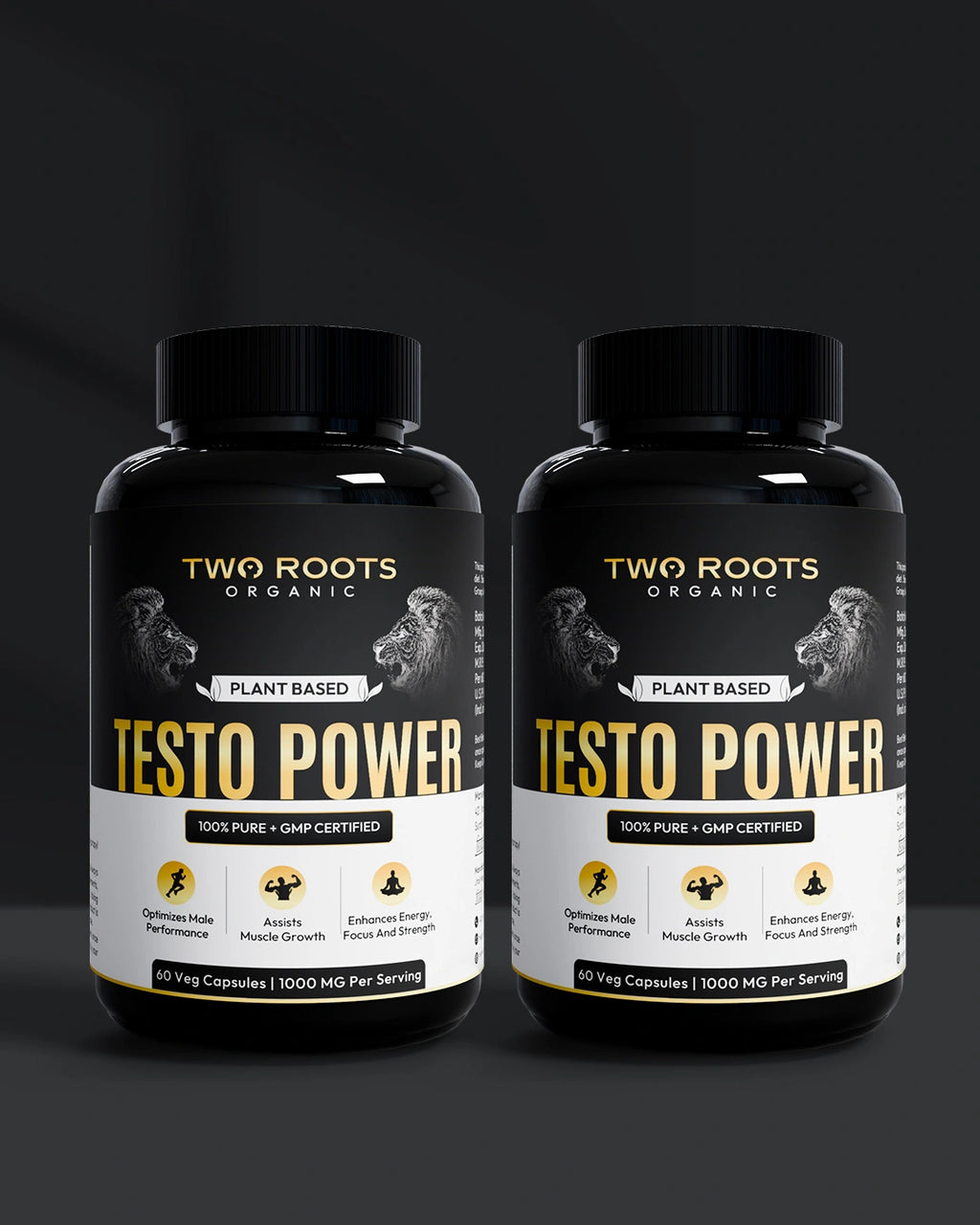 Plant Based Testo Power Capsules - Pack of 2