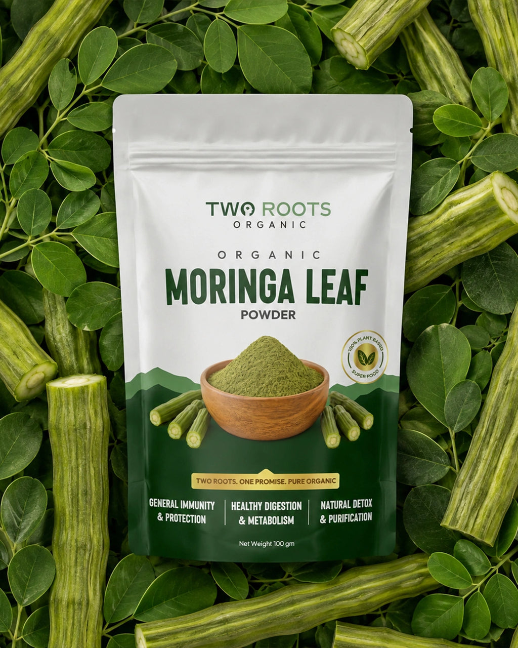 Organic Moringa Leaf Powder | Healthy Nutrition