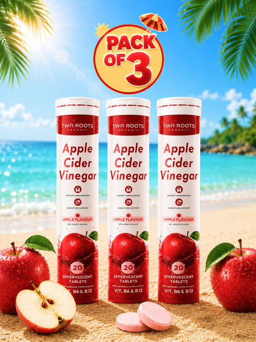 Apple Cider Vinegar Pack of 3 | Wellness Combo