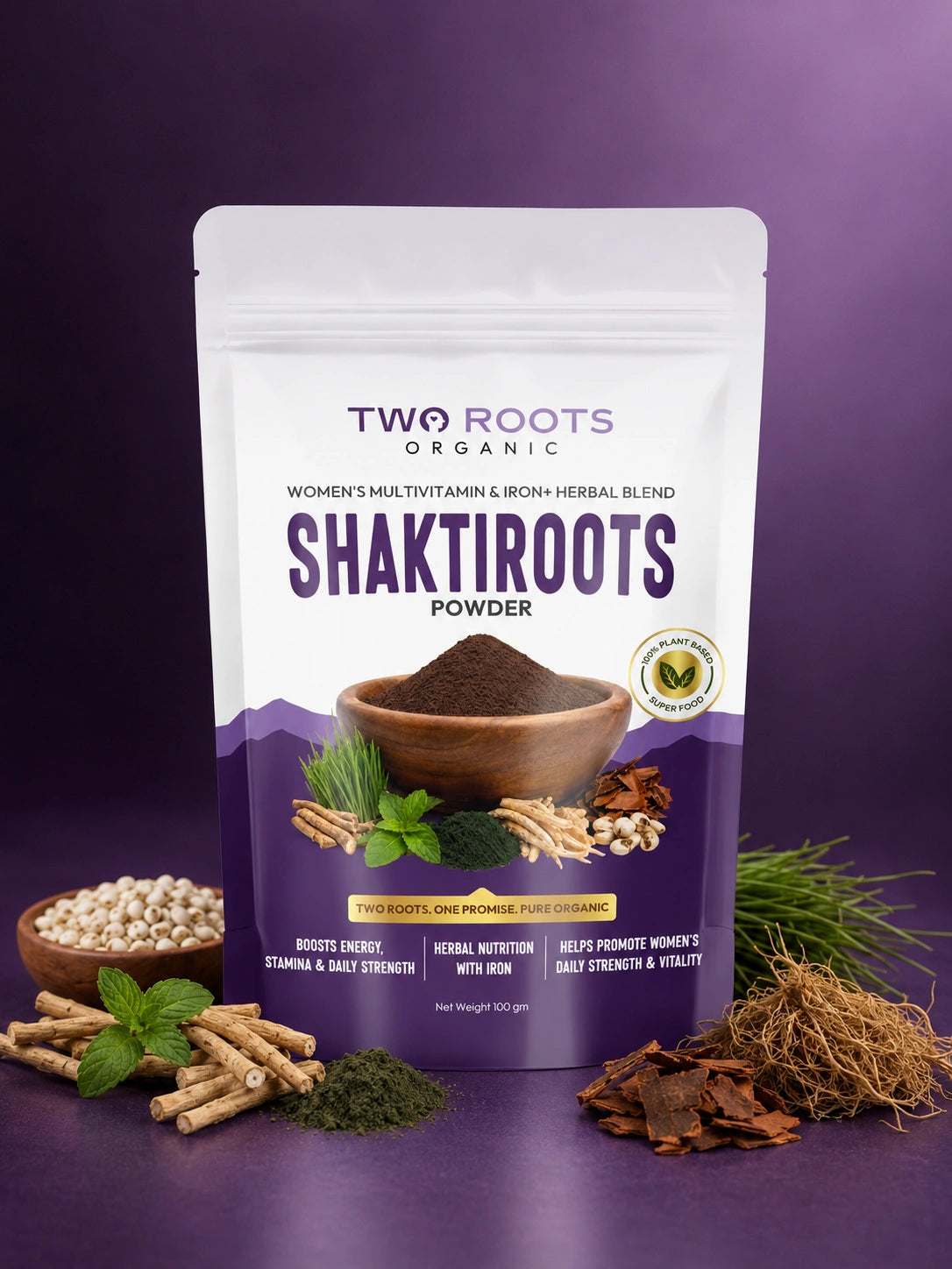 ShaktiRoots Powder | Daily Herbal Nutrition