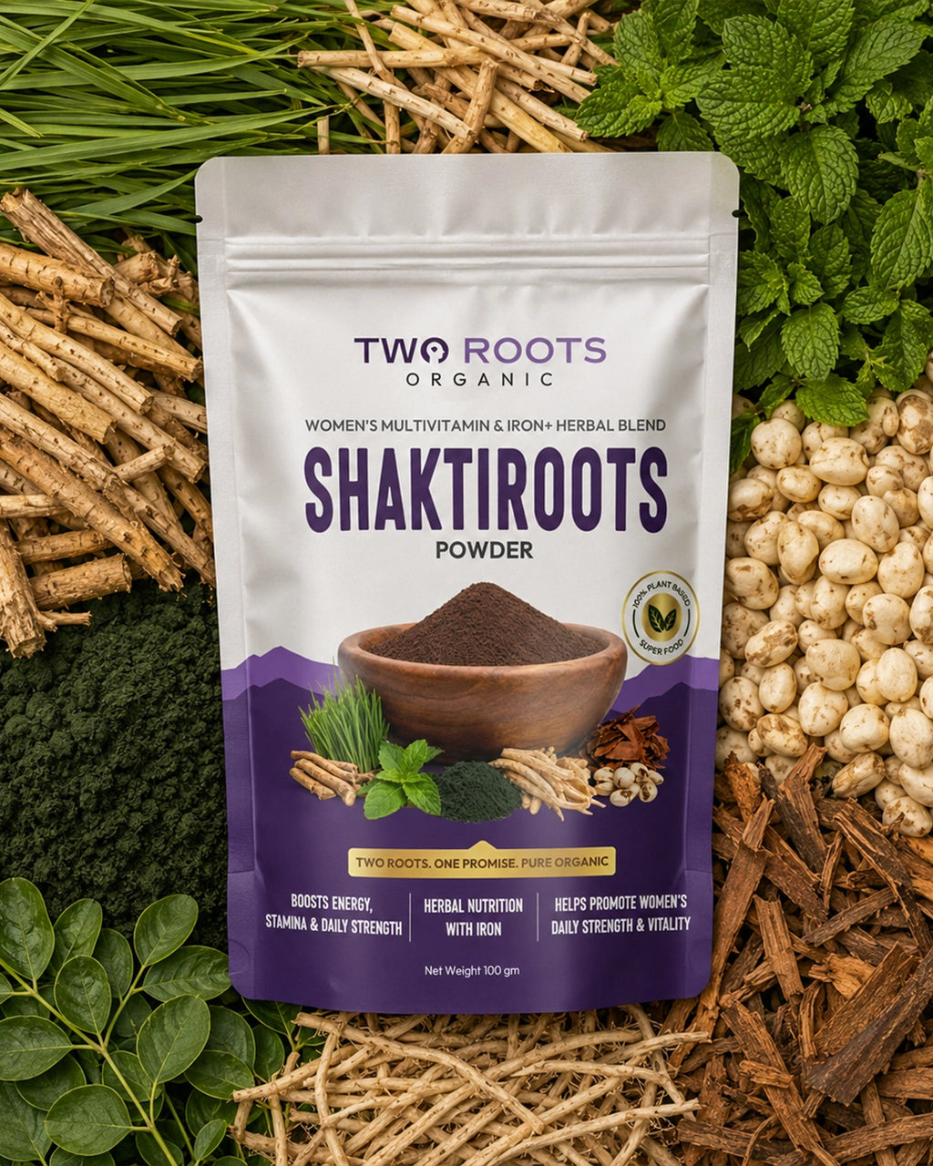 ShaktiRoots Powder | Daily Herbal Nutrition